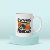 Cana alba personalizata Capturing Moments, INOVATIX&reg;. 330ml