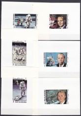 DB1 Cosmos Programul Appolo XIV Ras al Khaima 6 SS de lux MNH