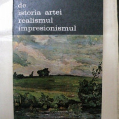 MANUAL DE ISTORIA ARTEI REALISMUL IMPRESIONISMUL-G.OPRESCU-BUC. 1986
