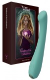 Vibrator MerryWand, 9 Moduri Vibratii, Silicon, USB, IPX7, Verde, 17.5 cm