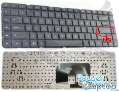 Tastatura Laptop HP Pavilion dv6 4000 layout US fara rama enter mic foto