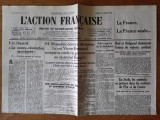 Ziare Vechi -L ACTION FRANCAISE 1943 - al doilea Război mondial.