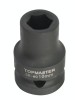 Tubulara scurta de impact 1/2&amp;quot; x 19 mm 6 colturi CRMo Topmaster Profesional