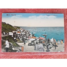 Carte postala, Techirghiol-Movila, plaja si helloterapia, 1931
