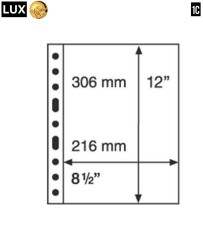 foi transparente LUX A4 pentru o bancnotă 1C - 216x306 mm, 5 buc &ndash; format GRANDE