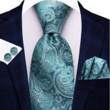 Set cravata + batista + butoni - matase - model 509, HTM