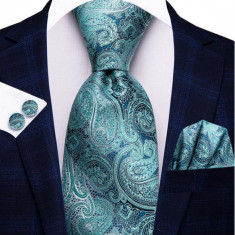 Set cravata + batista + butoni - matase - model 509