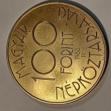 Moneda comemorativa 100 forinti Ungaria 1988