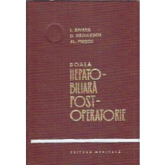 Boala hepato-biliara post-operatoare - I. Juvara