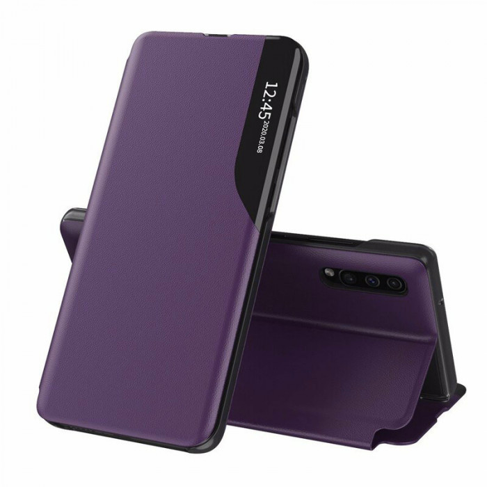 Husa pentru Samsung Galaxy A30s / A50 / A50s, Techsuit eFold Series, Purple