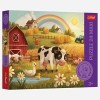 Puzzle Maxi Ferma, 24 Piese, Multicolor, CMCLASS