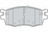 VALEO 301868 FIRST set placute frana,frana disc