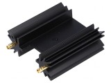 Radiator extrudat SOT32 TO220 TO3P negru 38.1mm 11K/W