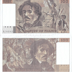 1995, 100 francs (P-154h.2) - Franța