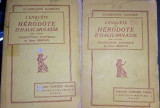 Herodot - Istorii. In limba franceza, 2 vol. (1932)