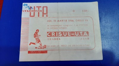program UTA - Crisul Oradea foto