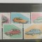 TS22 - Timbre serie Postes Laos - automotive - masini de epoca retro