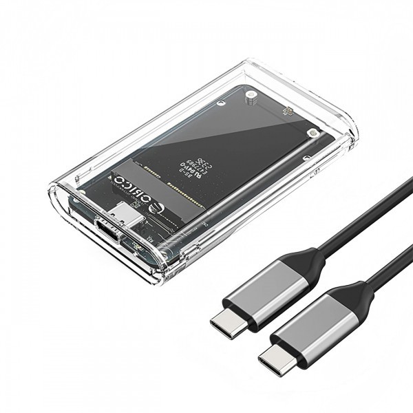 Rack Orico TC10-MS pentru SSD mSATA, Transparent