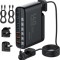 Incarcator Retea 140W GaN LINDO A6140C, Incarcare rapida, 3xUSB-A, 3XUSB-C, Compatibil EU UK US QC5.0 PPS PD pentru, MacBook, iPad, iPhone 16 15