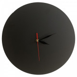 Ceas de perete metalic Krodesign Intense Black, diametru 31 cm, VivaTechnix