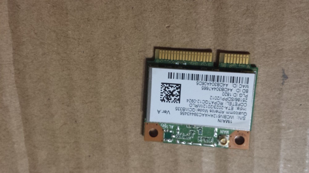 Placa wifi Acer Aspire E1-532 572g 572 V5-122p Z1-621 572p QCWB335  +Bluetooth | Okazii.ro