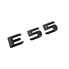 Emblema E 55 Negru, pentru spate portbagaj Mercedes
