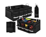Geanta pliabila pentru portbagaj auto, 50 l, negru, Lean 30866