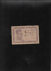 Rar! Mali 50 francs 1960 seria259491 uzata foto