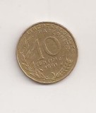 Moneda Franta - 10 Centimes 1991, Europa