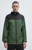 Columbia windbreaker TERREX Flash Challenger culoarea verde, de tranziție 1988715