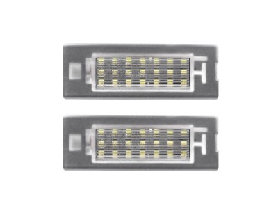 Set 2 buc lampa numar FIAT PANDA (169), 09.2003-12.2012; PANDA (319), 05.2012-, partea stanga, LED; TUNING, foto