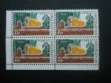 SUA BLOC DE 4 NESTAMPILAT MNH
