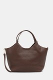 Answear.LAB poseta de piele culoarea roz