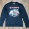 Tricou Iron Maiden, maneci lungi, Only &amp; Sons, original 2017, marime S/M, rock