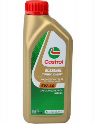 Ulei Motor Castrol Edge Turbo Diesel Titanium 5W-40 1L 1535B5 foto