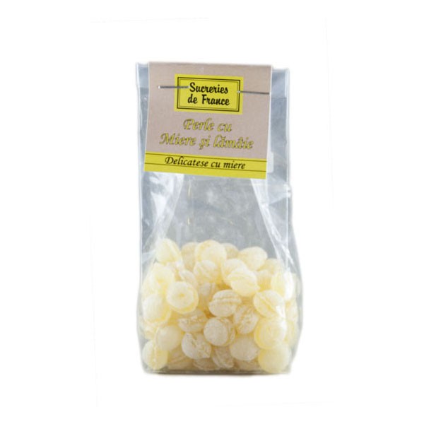 Bomboane Cu Miere si Lamaie Apidava 100gr