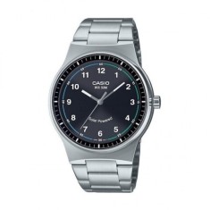 Casio MTP-RS105D-1B, Ceas Barbati Cu Baterie Cu Brățară Din Metal Argintie