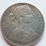 Moneda Argint Germania Frankfurt 1 Vereinsthaler Thaler 1860 - Argint Original