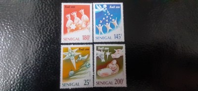 Senegal-Craciun 1990-arta,-serie completa nestampilate MNH(W 2) foto