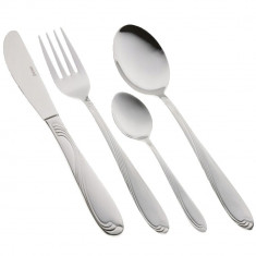 Set tacamuri 72 piese, din inox, geanta depozitare tip diplomat, Kinghoff