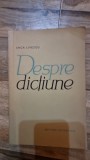 Despre dictiune - Anca Livescu