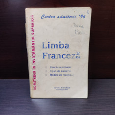 carte limba franeza, admitere in invatamantul superior / C148