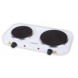 Plita Electrica Esperanza Yellowstone EKH007W, 2 zone, Alb