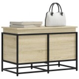 vidaXL Cutie depozitare stejar sonoma 80x40x51,5 cm lemn prelucrat