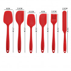 Set 6 Spatule din silicon foto