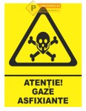 Indicator pentru gaze asfixiante