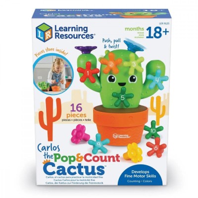 Joc de potrivire cu numere - Cactusul Carlos PlayLearn Toys foto