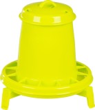 Hranitor pasari Novital 2,25 L din plastic, cu picioare si capac