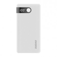 Dudao power bank 20000 mAh 2x USB / USB tip C / micro USB, 2 A, afișaj LED alb (K9Pro-05)