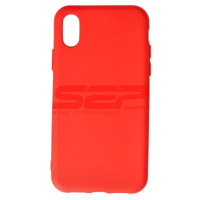 Toc silicon High Copy Apple iPhone X Red foto